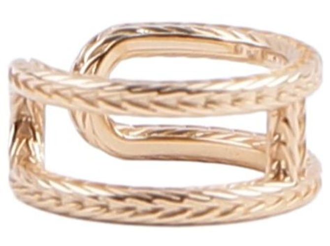 Ring Hermès Anillo Danae, Small Model Amarillo - vista 8