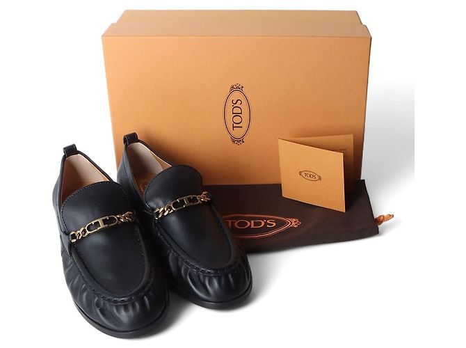 Tod's T-Chain Leder Loafer Größe Mehrfarben - Ansicht 8