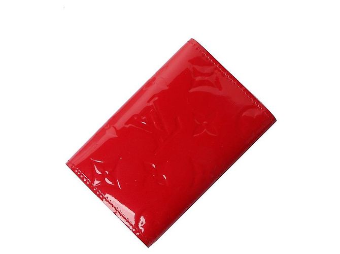 Louis Vuitton Llavero de charol Roja - vista 2