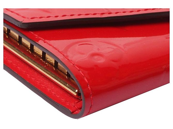 Louis Vuitton Llavero de charol Roja - vista 4