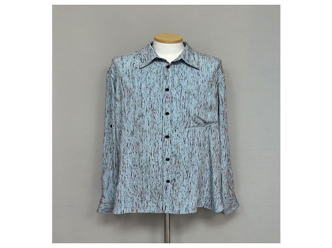Bottega Veneta Camicia a righe in viscosa testurizzata con ricamo Multicolore - vista 2