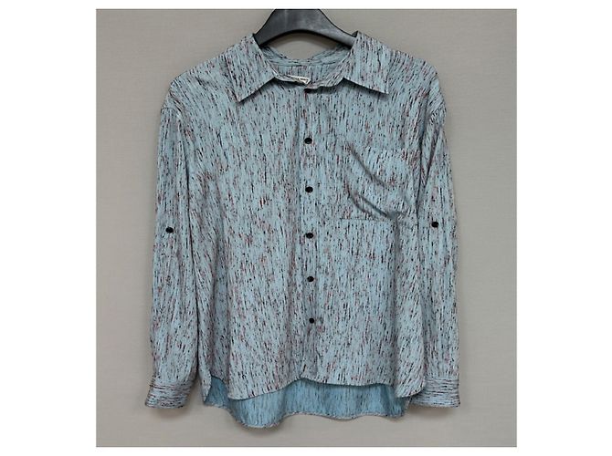 Bottega Veneta Camicia a righe in viscosa testurizzata con ricamo Multicolore - vista 4