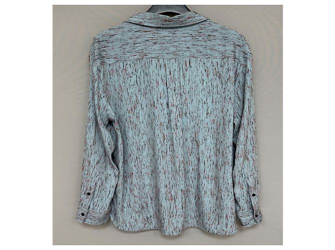 Bottega Veneta Camicia a righe in viscosa testurizzata con ricamo Multicolore - vista 5