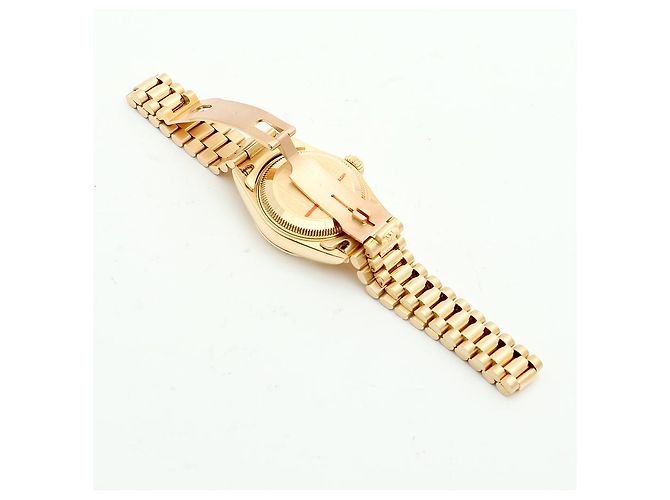 Rolex Reloj Datejust Gold Original Diamond de oro para mujer - Año de nacimiento Dorado - vista 16