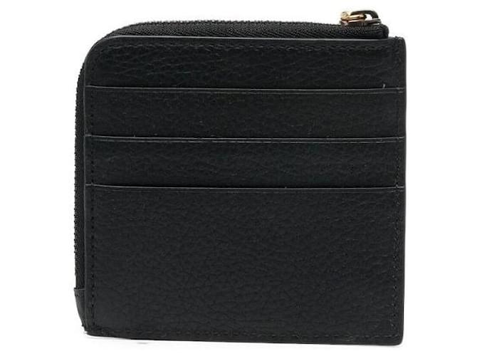 Gucci Tarjetero Double Bamboo AABXM Negro - vista 3