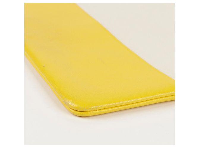 Céline Clutch in pelle bicolore D'oro - vista 16