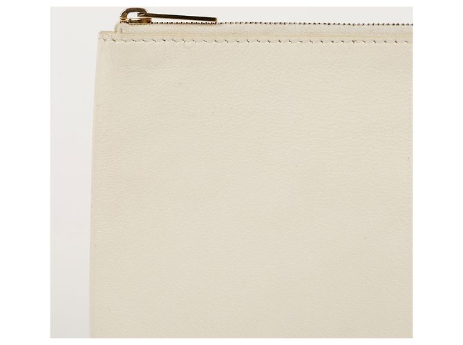 Céline Clutch in pelle bicolore D'oro - vista 4