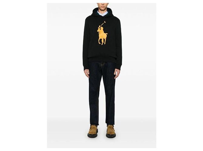 Ralph Lauren Big Pony Hoodie Schwarz - Ansicht 8