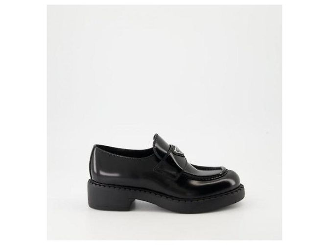 Prada Mocassino in pelle spazzolata opaca - vista 4
