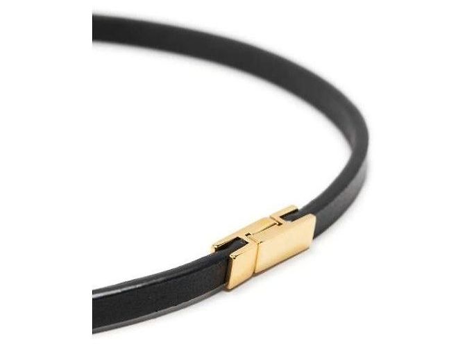Saint Laurent Bracciale CASSANDRE a doppia fascia - vista 6