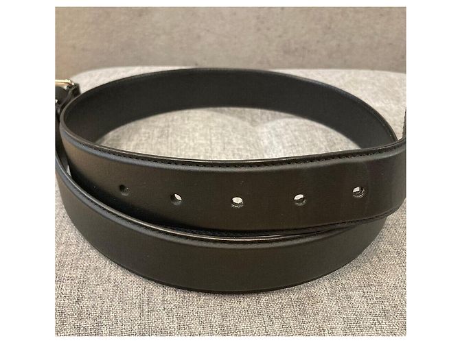 Balenciaga Cintura classica in pelle con borchie nera Nero - vista 5