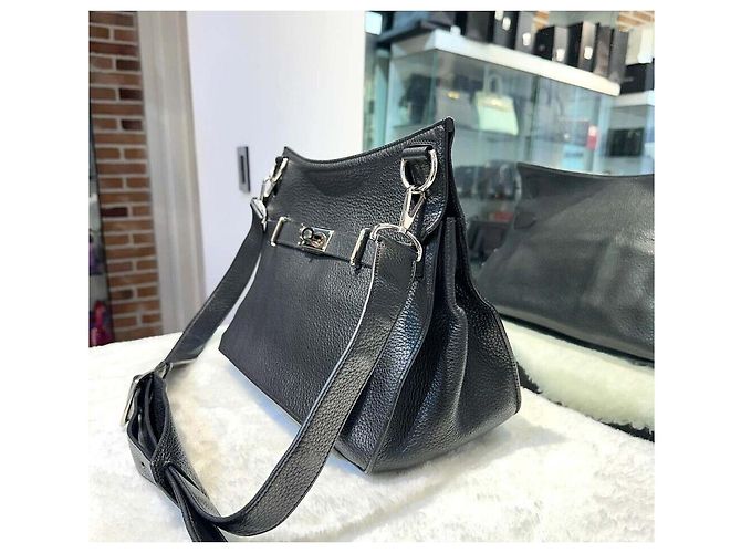 Hermès Jpiciere Jpichere Nero Argento con timbro - vista 4