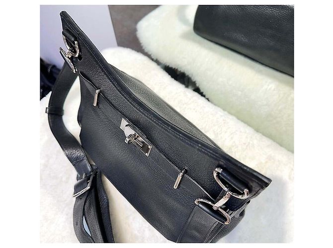 Hermès Jpiciere Jpichere Nero Argento con timbro - vista 5