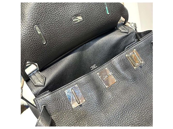 Hermès Jpiciere Jpichere Nero Argento con timbro - vista 6