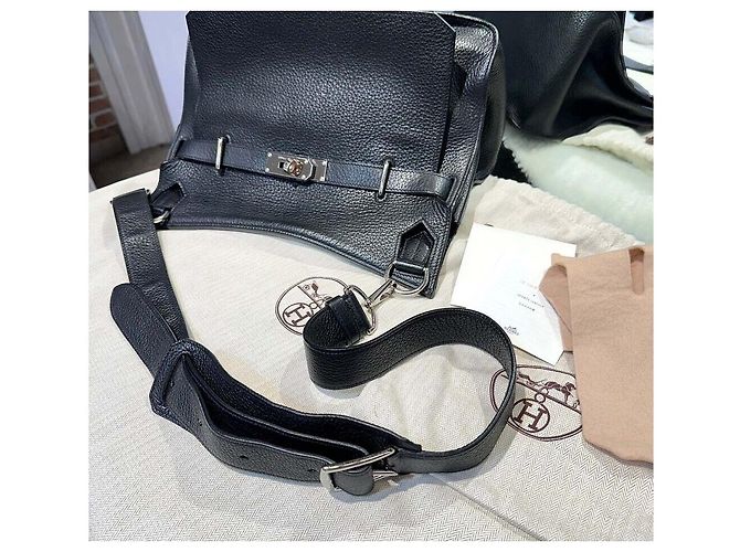 Hermès Jpiciere Jpichere Nero Argento con timbro - vista 8