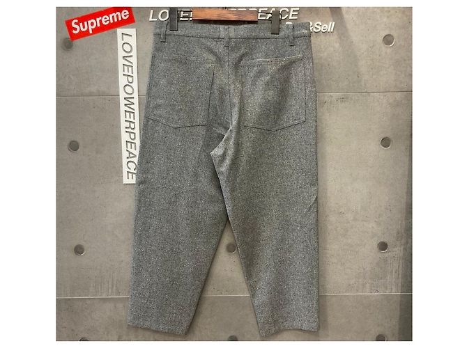 Comme Des Garcons Camicia e pantaloni di lana per ragazzo Grigio Marrone - vista 2
