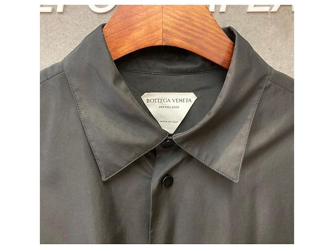 Bottega Veneta Nylon Technical Oversized Coat Black - view 4