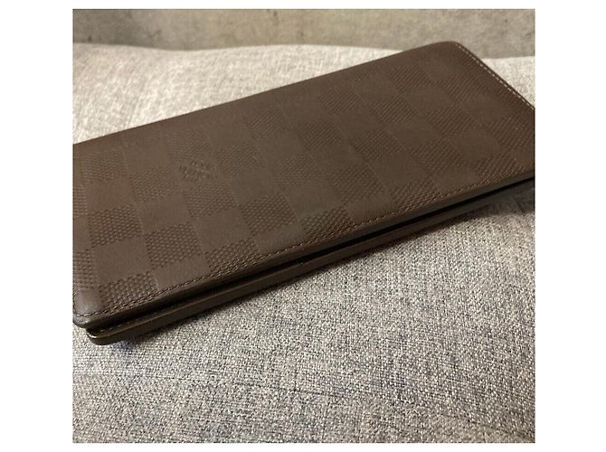 Louis Vuitton Infinity Braza Wallet Brown Initial - view 4