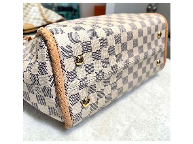 Louis Vuitton Borsa Tote Damier Azur Propiano Multicolore - vista 3