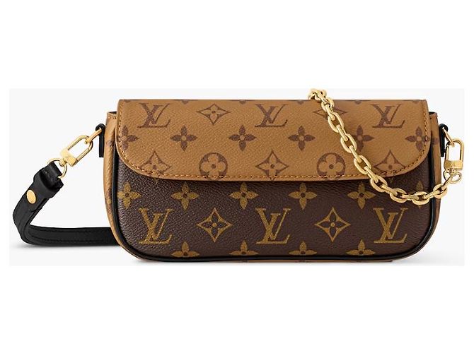 Louis Vuitton Monogram Reverse Canvas Wallet On Chain Ivy Mehrfarben - Ansicht 3
