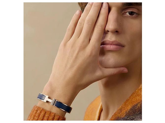 Hermès Clic Clic HH Armband für Herren Ultramarine Mehrfarben - Ansicht 4