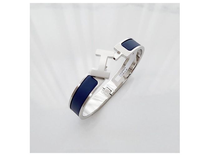 Hermès Clic Clic HH Armband für Herren Ultramarine Mehrfarben - Ansicht 8