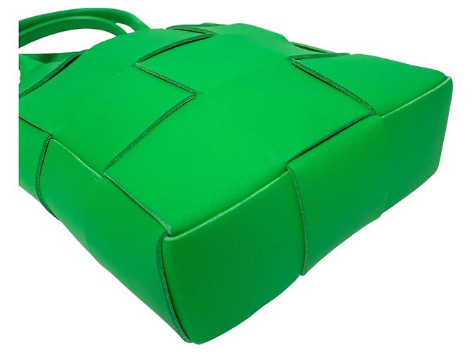 Bottega Veneta Mini borsa tote Intrecciato Cassette Verde - vista 6