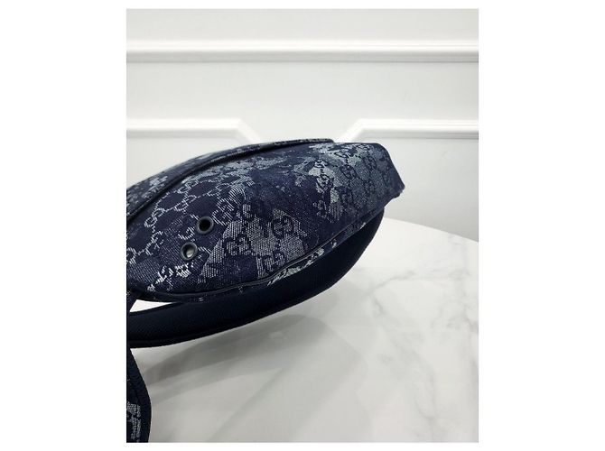 Gucci Borsa a Marsupio Grande in Denim Multicolore - vista 5