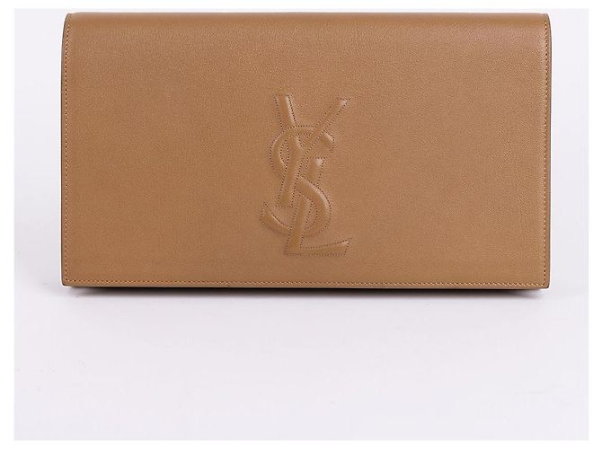 Saint Laurent YSL Belle du Jour Clutch Bag braun - Ansicht 2