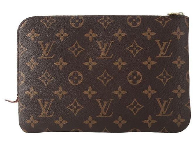 Louis Vuitton Monogram Etoile Boudoir PM Clutch (Rechnung) Schwarz - Ansicht 2