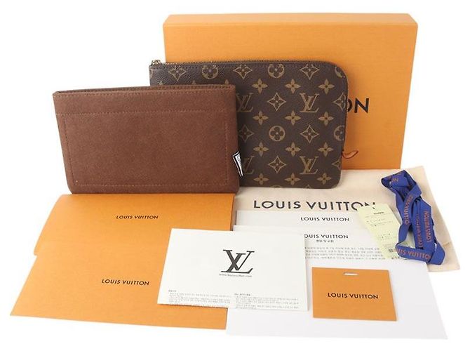 Louis Vuitton Monogram Etoile Boudoir PM Clutch (Rechnung) Schwarz - Ansicht 7