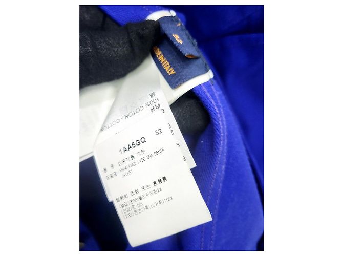 Louis Vuitton Blue DNA Jeansjacke Blau - Ansicht 5