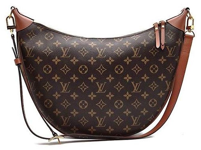 Louis Vuitton Bolso Hobo Monogram Loop Castaño - vista 3