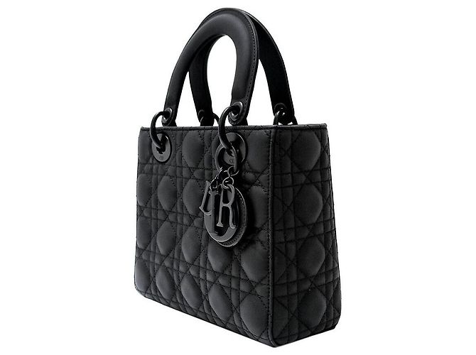 Dior Borsa Christian Lady Small Nero - vista 2