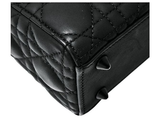 Dior Borsa Christian Lady Small Nero - vista 6