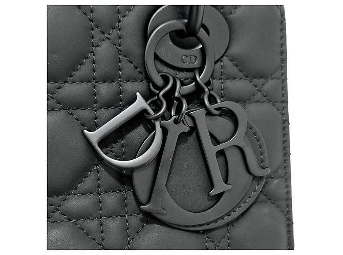 Dior Borsa Christian Lady Small Nero - vista 7