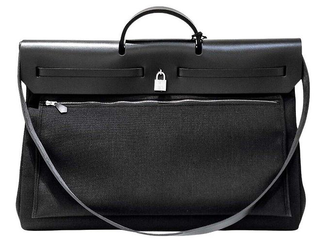 Hermès Novo Zip Erback Preto - vista 2