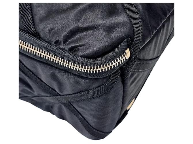 Chanel Borsa da viaggio Grogain Nero - vista 5