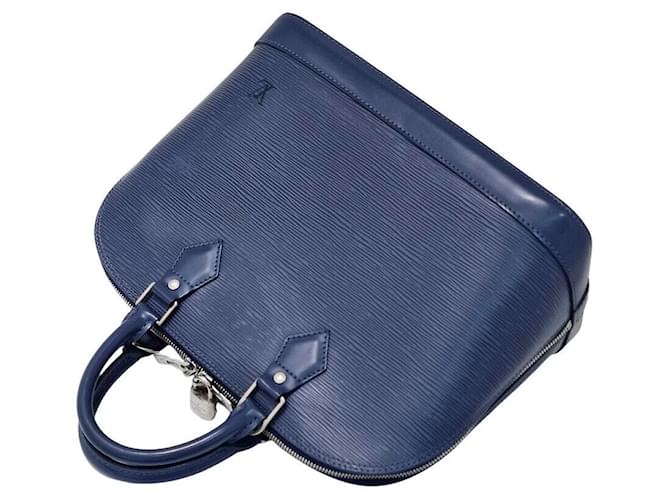 Louis Vuitton Epi Alma PM Blu - vista 3