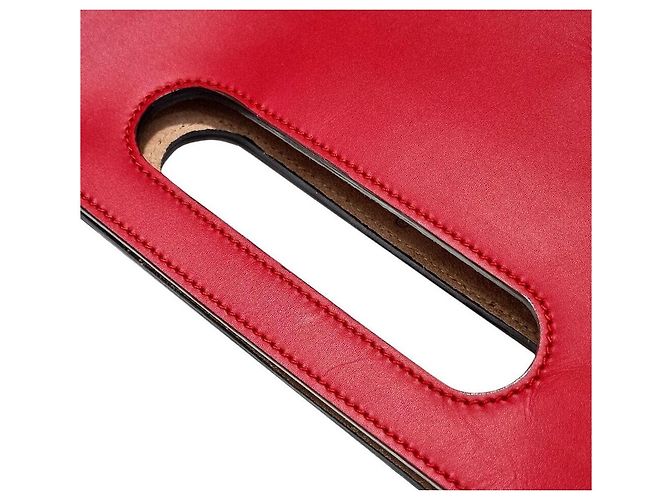 Gucci Borsa tote in pelle Rosso - vista 3