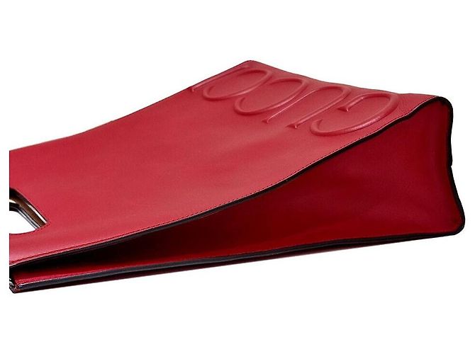 Gucci Borsa tote in pelle Rosso - vista 4