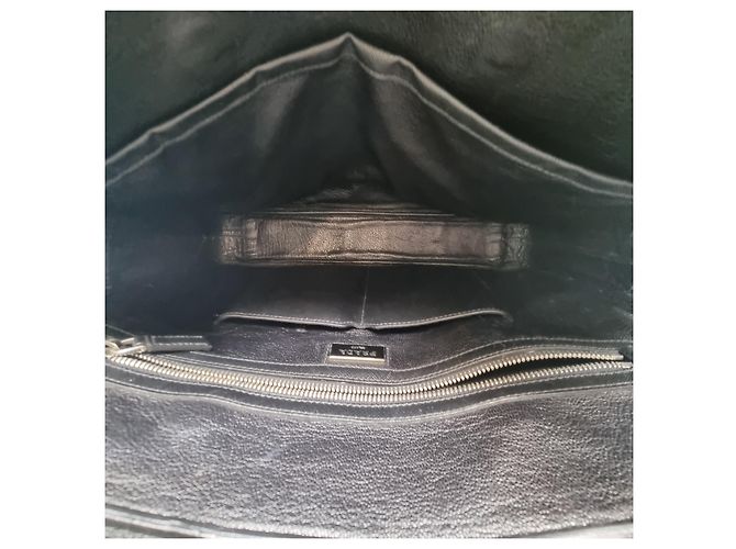Prada Sac porte-documents en cuir Saffiano Unisexe (Premium, Couleur Rare) Blanc - vue 17