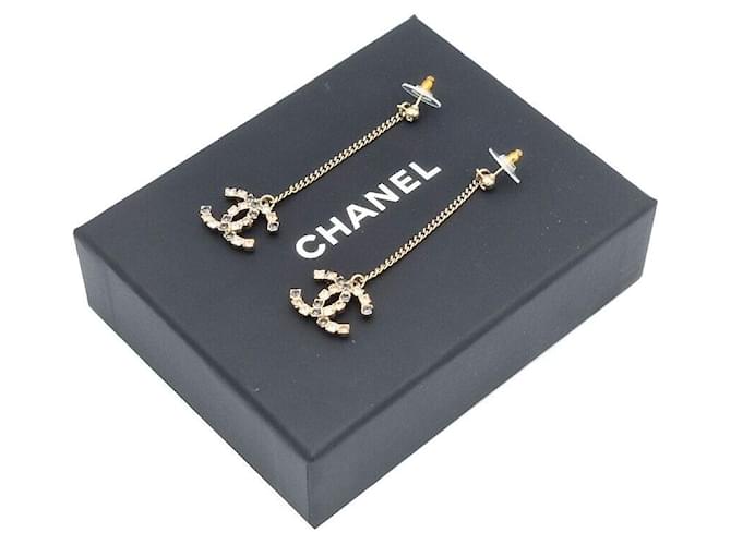 Chanel Orecchini a goccia Logo Cubic Bianco - vista 5
