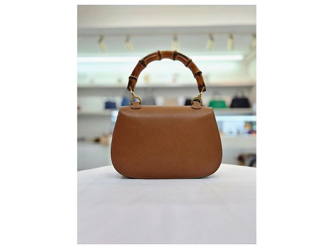 Gucci Borsa Tote con Manico Superiore Media Marrone - vista 14