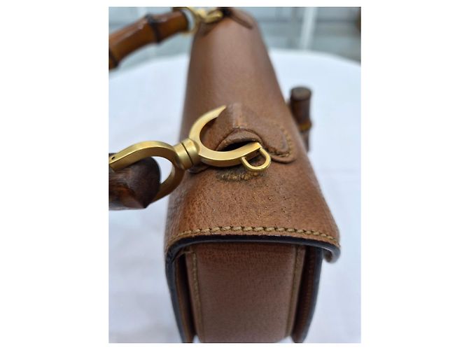 Gucci Borsa Tote con Manico Superiore Media Marrone - vista 18