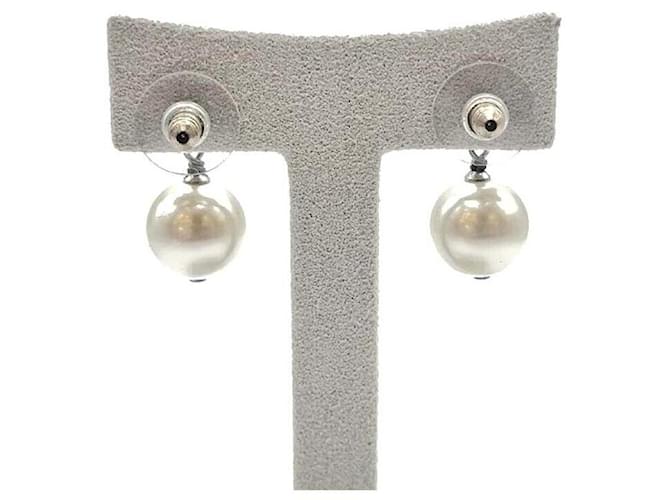 Chanel Orecchini con perle e zirconi Bianco - vista 4