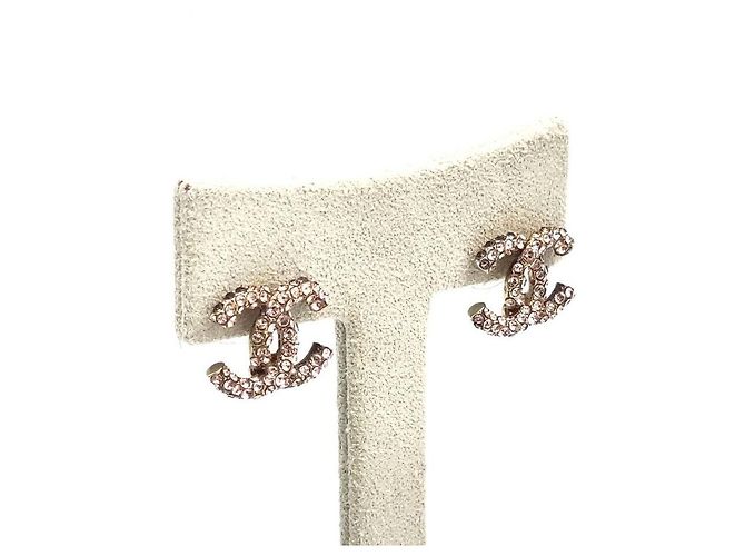 Chanel Orecchini Logo Cubic - vista 2