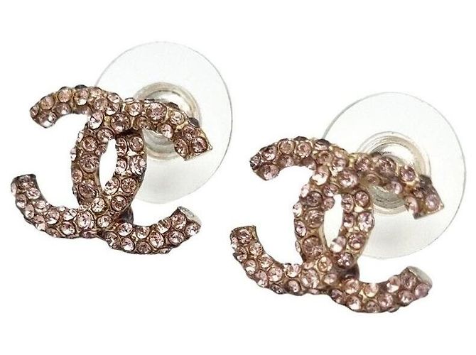 Chanel Orecchini Logo Cubic - vista 4