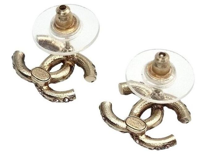 Chanel Orecchini Logo Cubic - vista 5