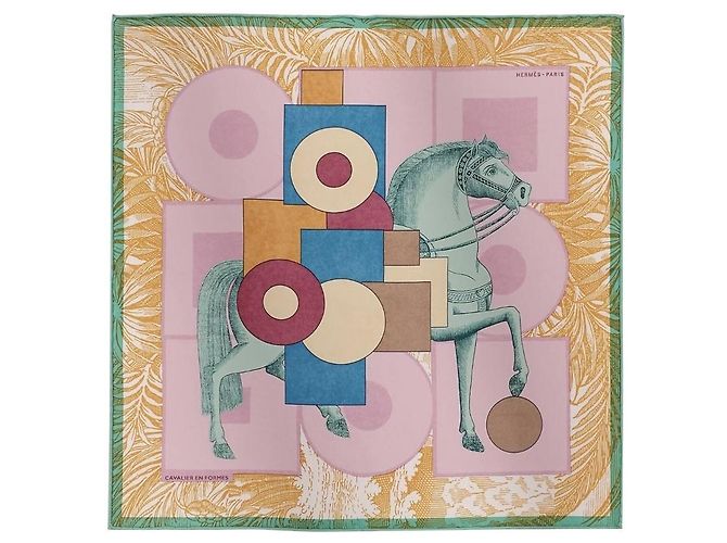 Hermès Cachecol Multicor - vista 4